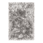 Plush Floor Rug - Silver