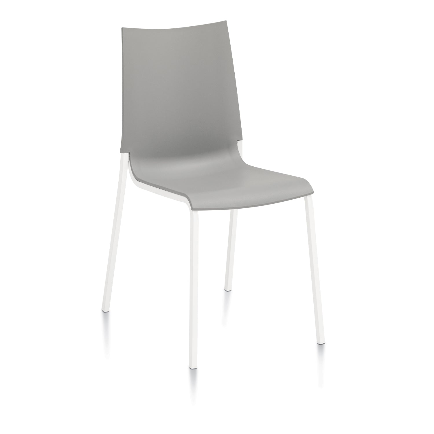 Eva Chair By Bontempi Casa - Grey & White