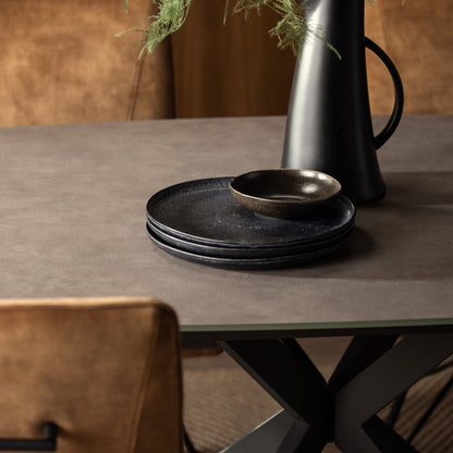 Oslo Dining Table - 140cm Extending Light Grey