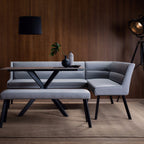Oslo Corner Bench LHF - Grey