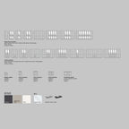 Each Wardrobe & Bedside Measurements 