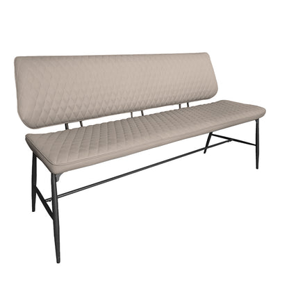 Dixie Dining Bench - Taupe