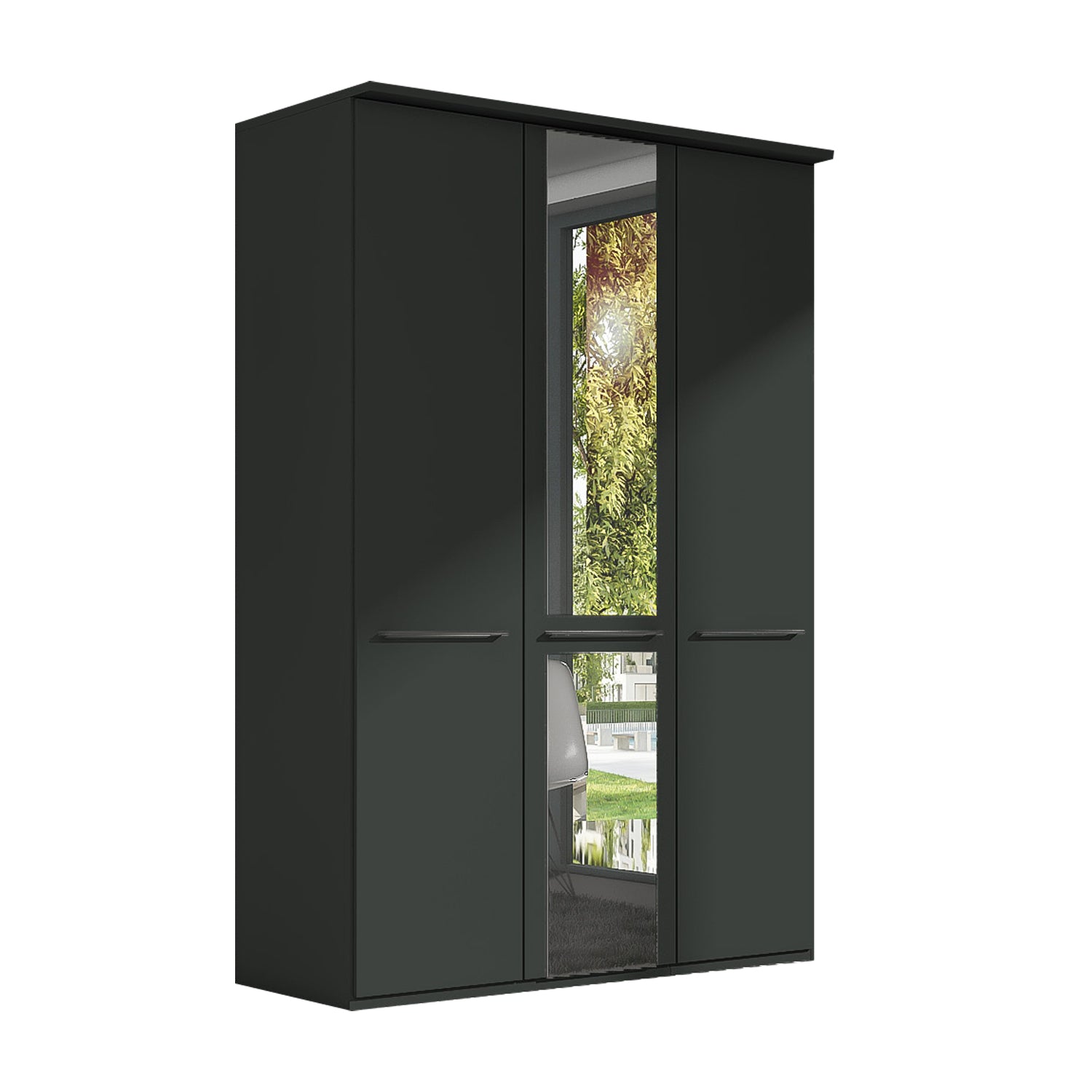 Graphite Wardrobe - 150cm