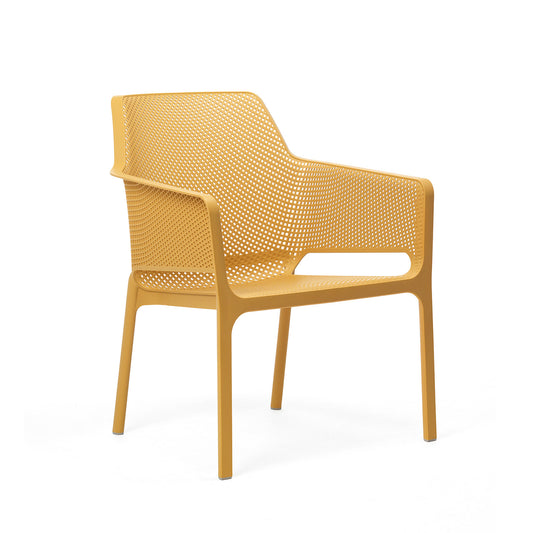 Net Relax Garden Chair By Nardi - Mustard Set Of 6