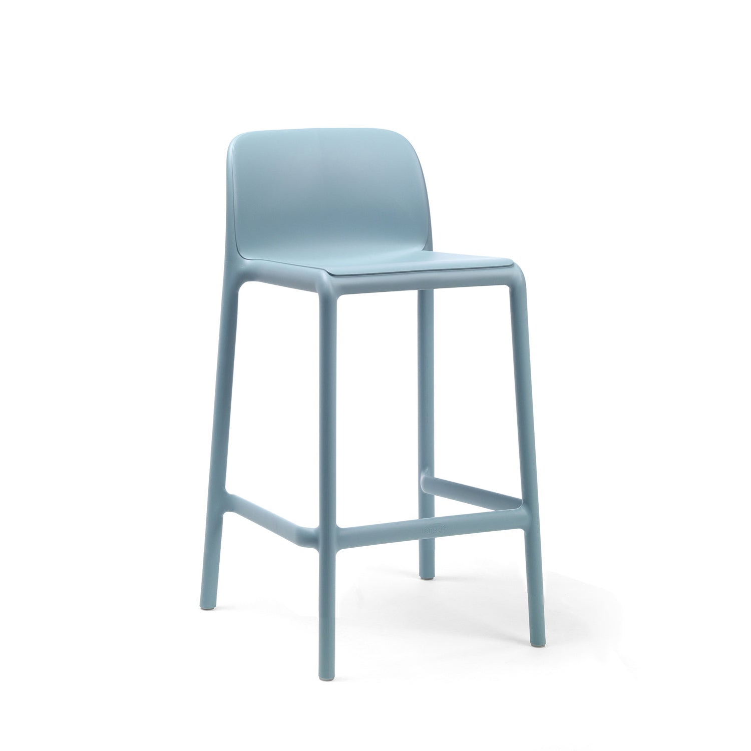 Faro Mini Garden Stool - Powder Blue