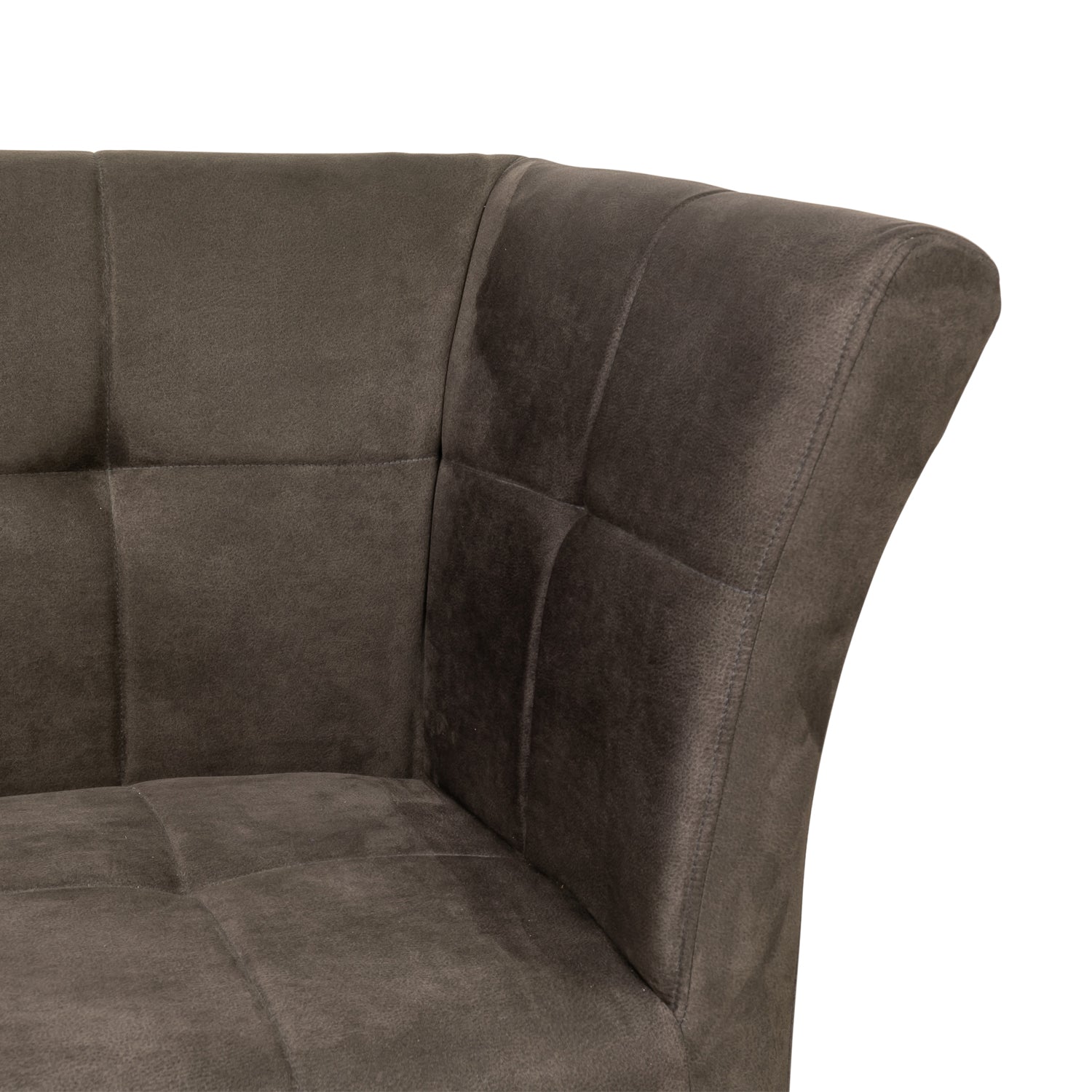 Chichester Dining Bench - Corner Bench in Charcoal