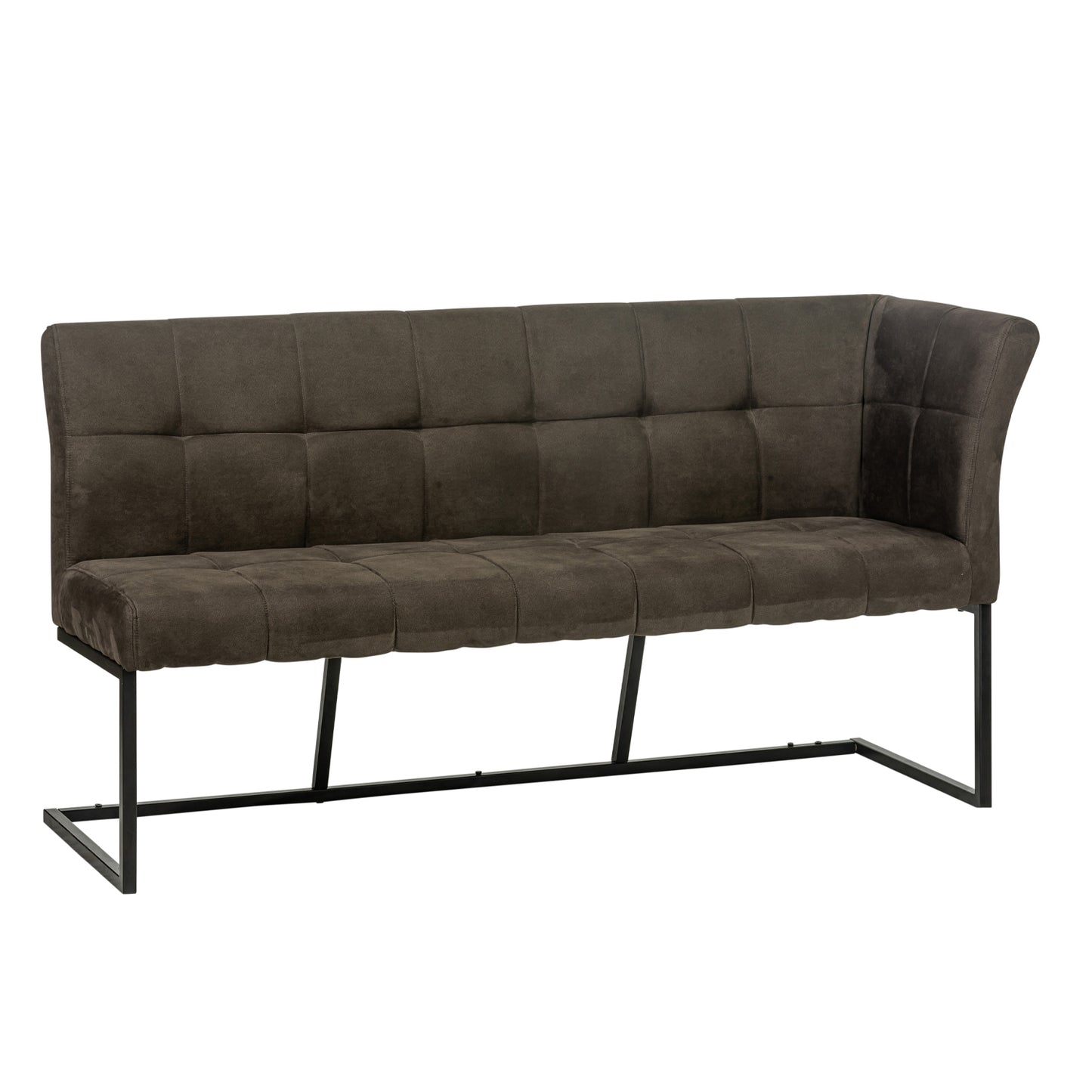 Chichester Dining Bench - Corner Bench in Charcoal