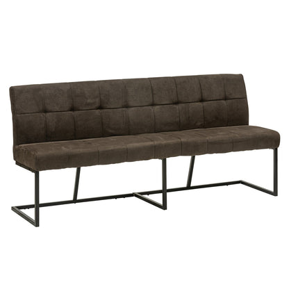 Chichester Dining Bench - 200cm in Charcoal