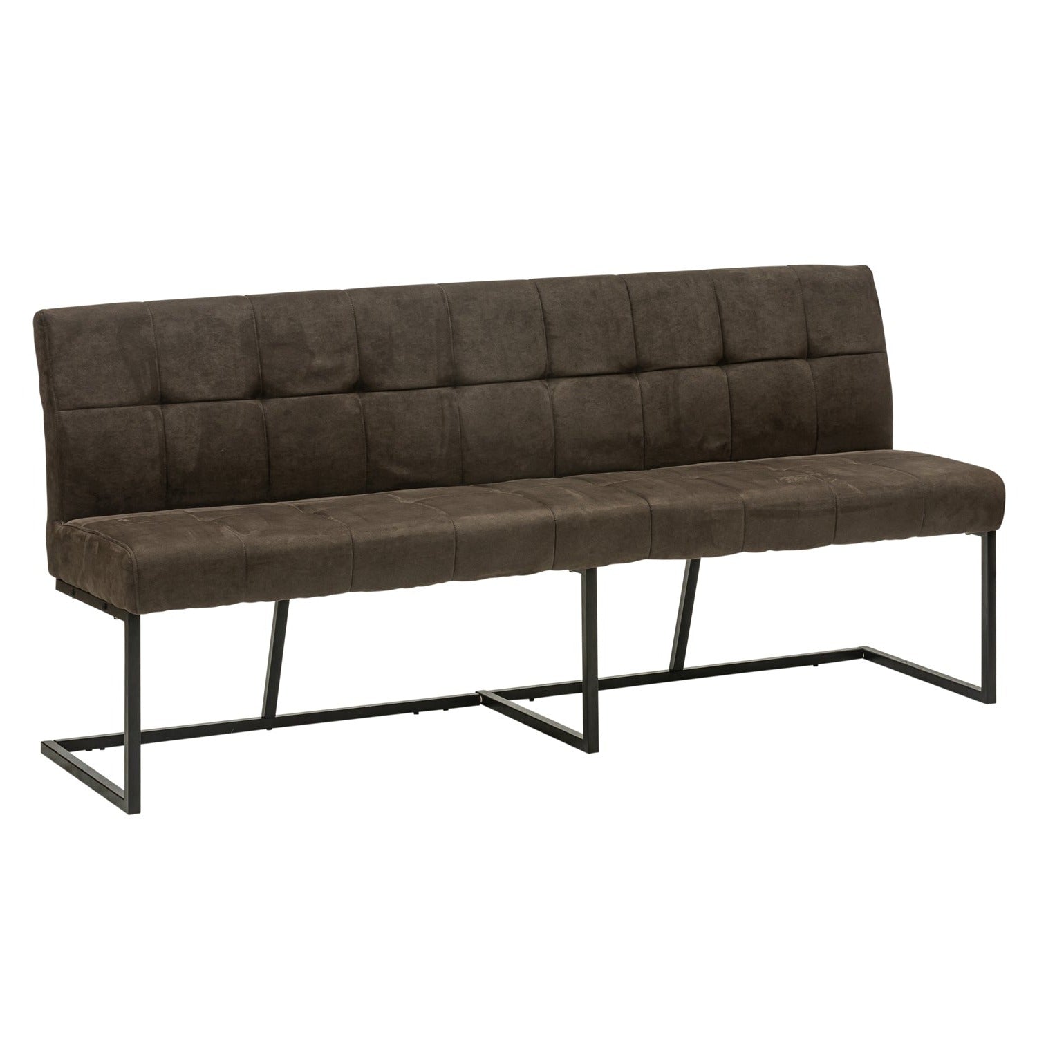 Chichester Dining Bench - 200cm in Charcoal