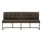 Chichester Dining Bench - 200cm in Charcoal