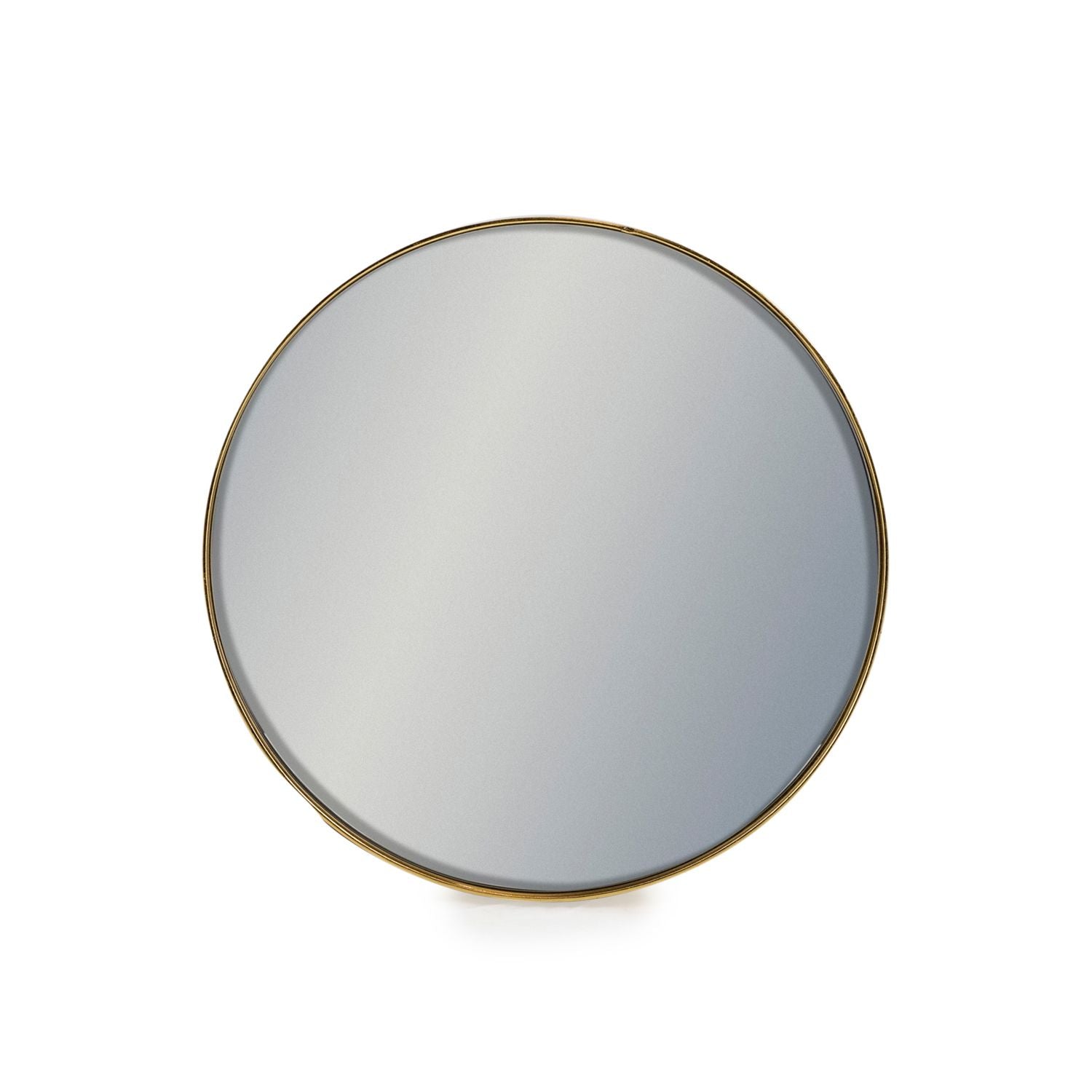 Small Round Gold Framed Arden Wall Mirror - 40.5cm