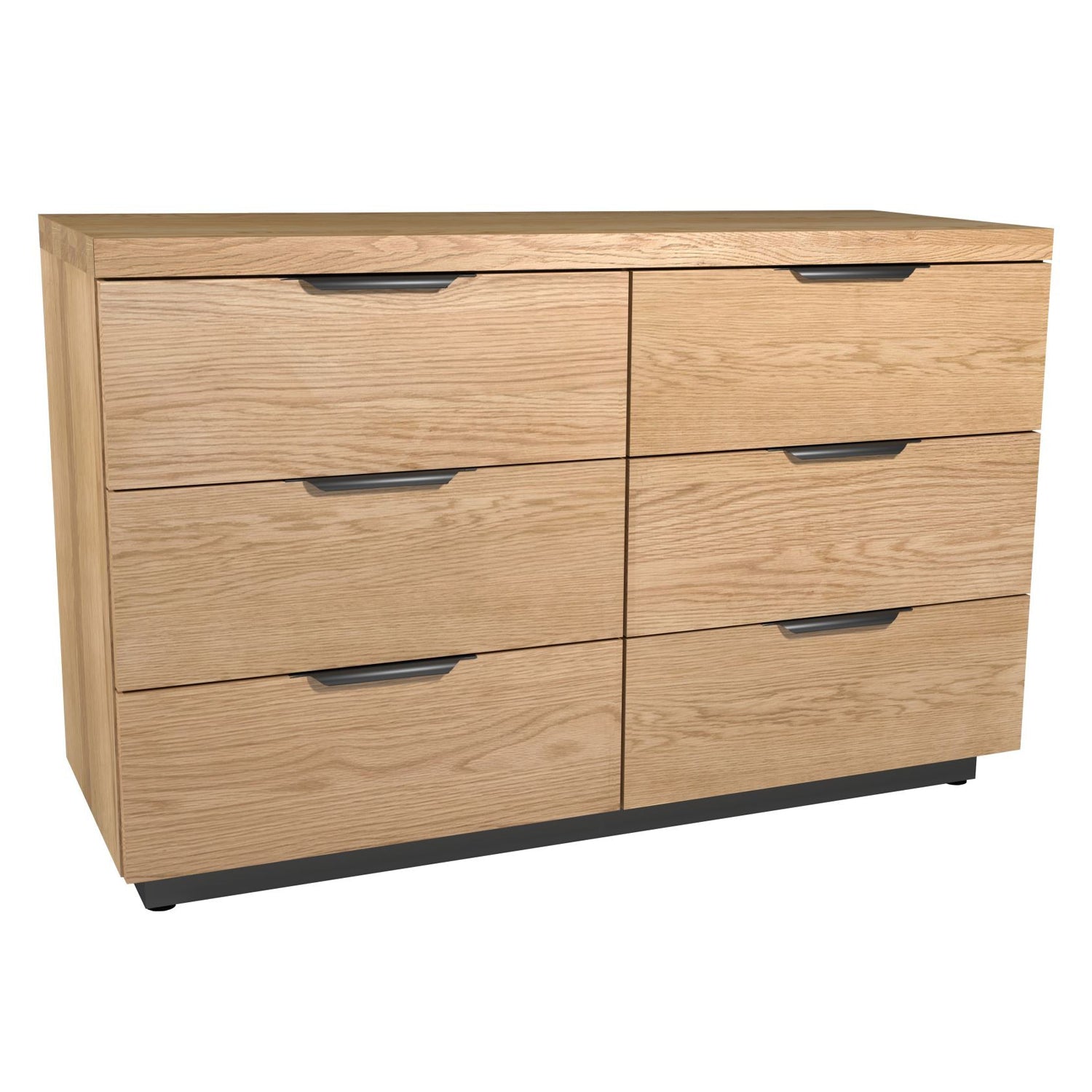 Elsworthy Oak Chest Of Drawers - 6 Drawer Wide