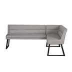 Oslo Corner Bench LHF - Grey