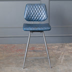 Dixie Bar Stool - Dark Blue