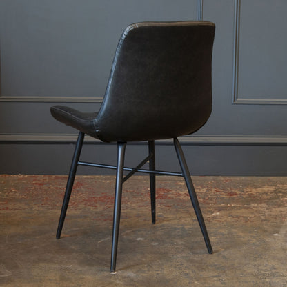Bea Dining Chair - Vintage Dark Grey