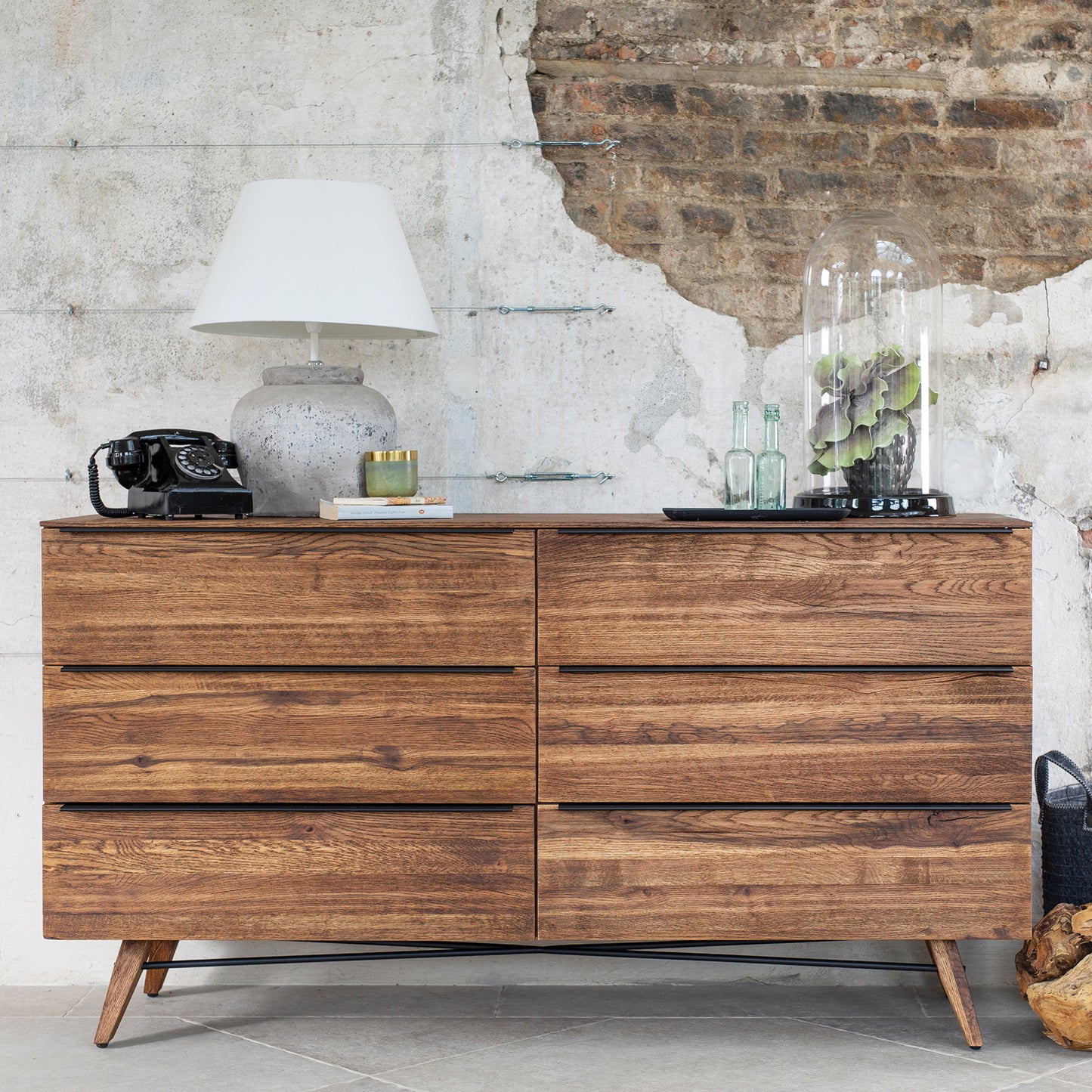 Lambeth Chest of Drawers - 6 Drawer Wide
