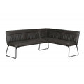 Mac Corner Bench LHF - Grey