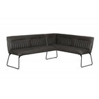 Mac Corner Bench LHF - Grey
