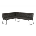 Mac Corner Bench RHF - Grey