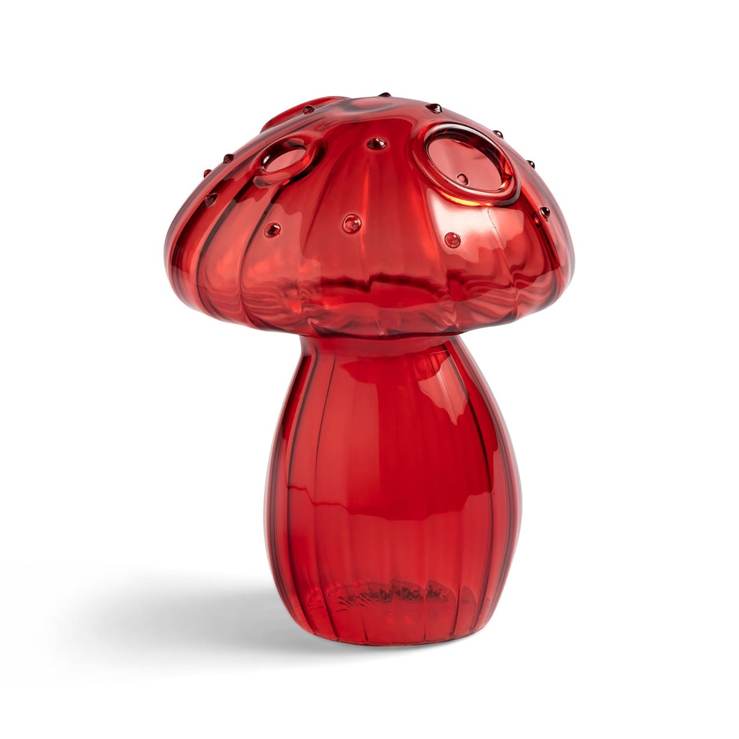 Mushroom Vase - Red