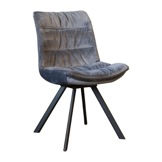 Mellie Dining Chair - Charcoal Grey