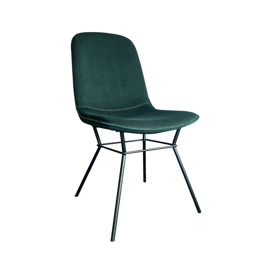 Alice Dining Chair, Set Of 2 - Deep Green