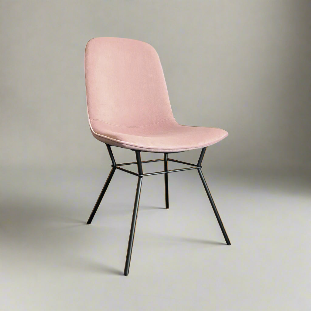 Gigi Dining Chair, Set Of 2 - Salmon