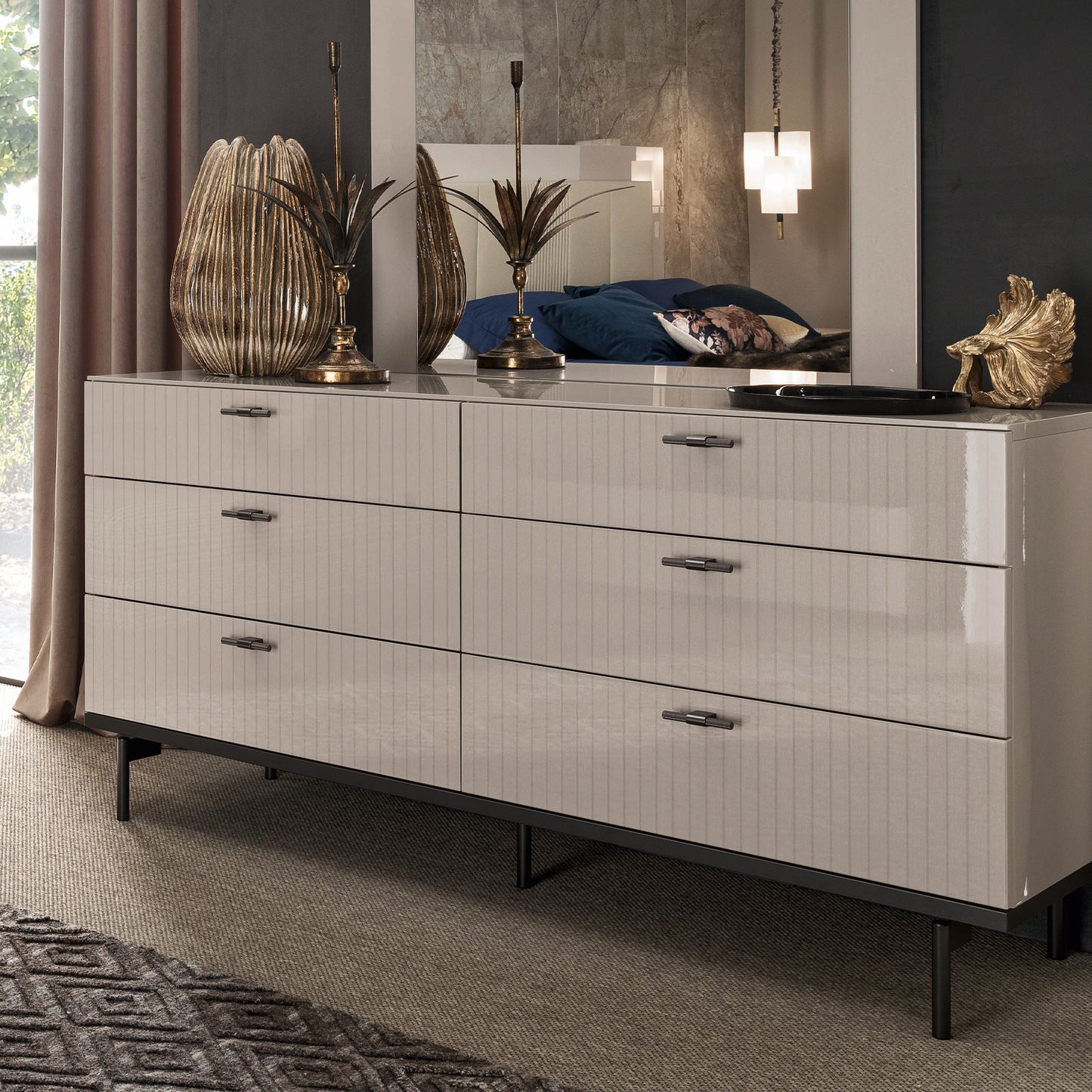 Claire Dresser With 6 Drawers By Alf Italia