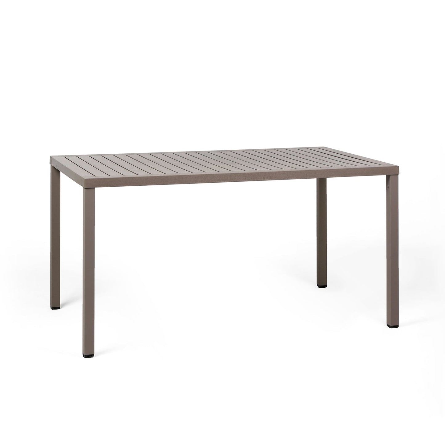 Cube 140 Garden Table In Taupe