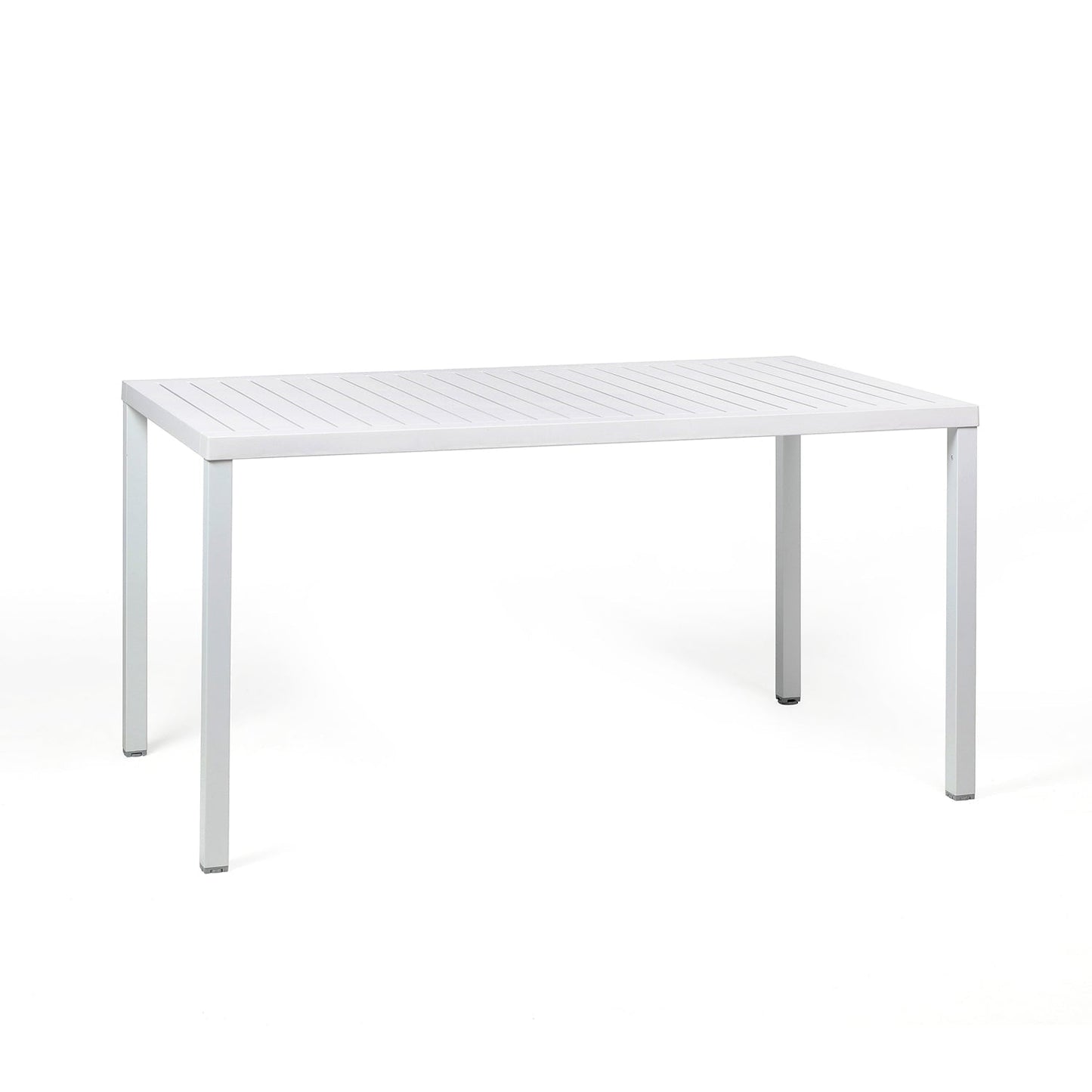 Cube 140 Garden Table In White
