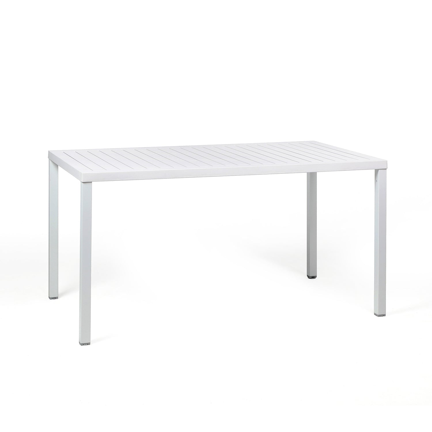 Cube 140 Garden Table In White