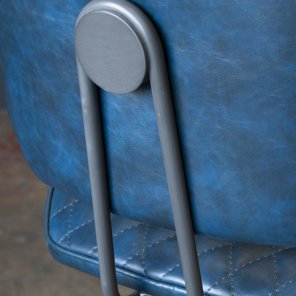 Dixie Bar Stool - Dark Blue