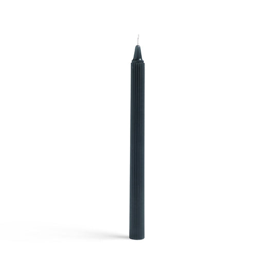 Ripple candle- Dark blue