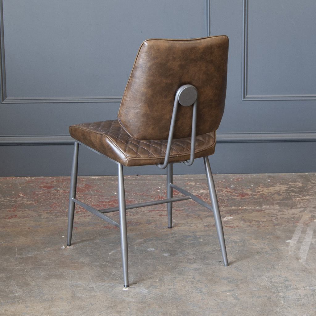 Dixie Dining Chair, Set Of 2 - Dark Brown