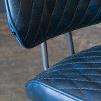 Dixie Bar Stool - Dark Blue