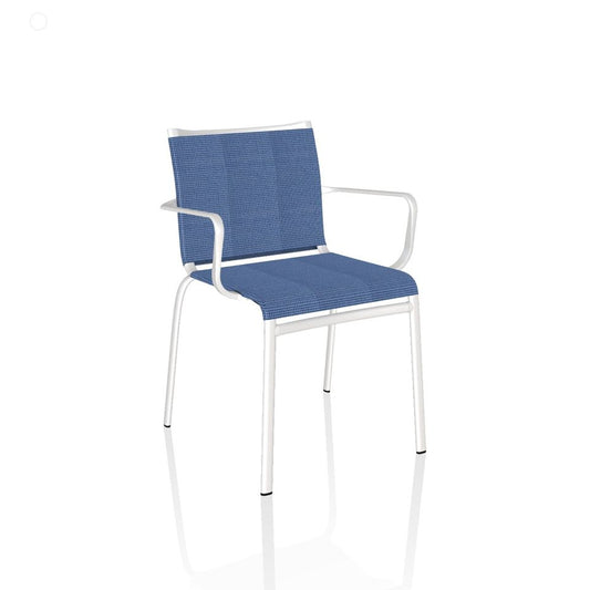 Net Garden Chair By Bontempi Casa - Blue & White