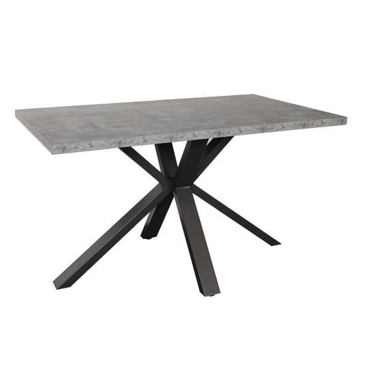 Elsworthy Stone Effect Compact Dining Table - 135cm