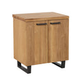 Elsworthy Oak 2 Door Storage Cabinet