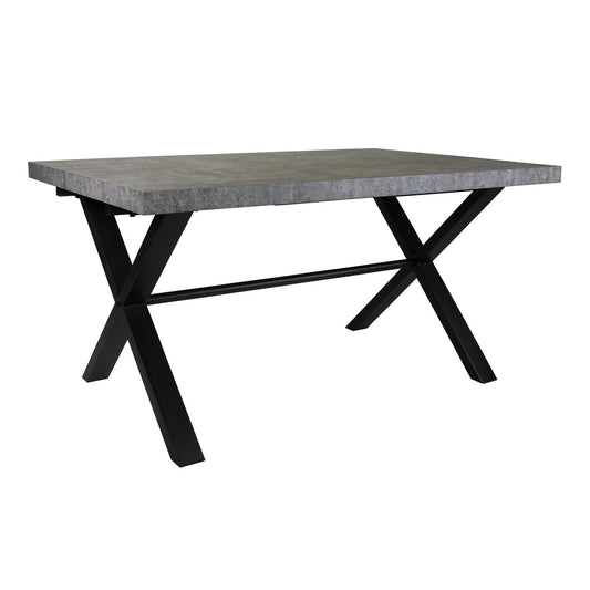 Elsworthy Stone Effect Small Dining Table - 150cm