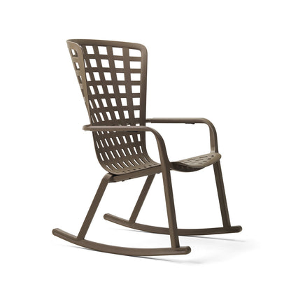 Outdoor Rocking Chair Tobacco