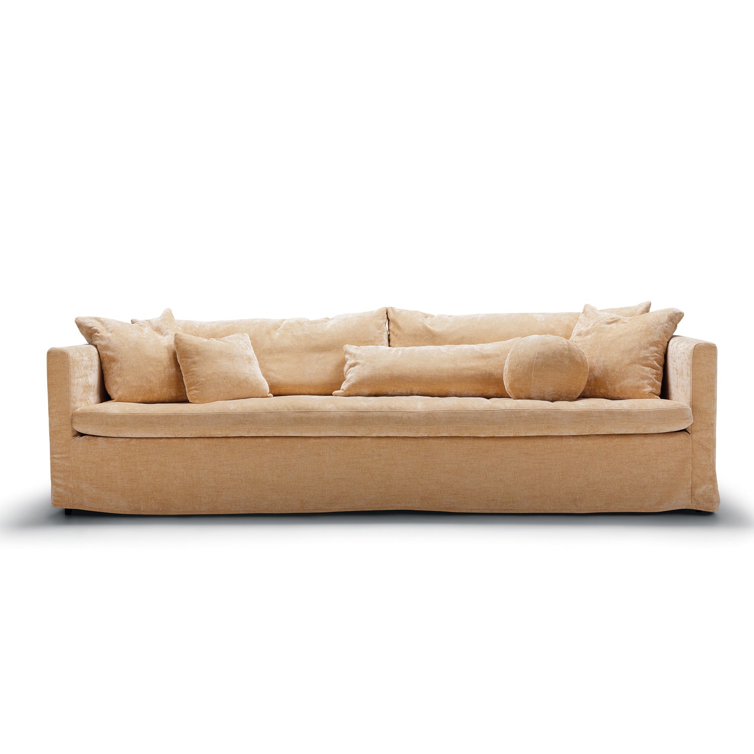 Standard 4 Seater Sofa - Fudge