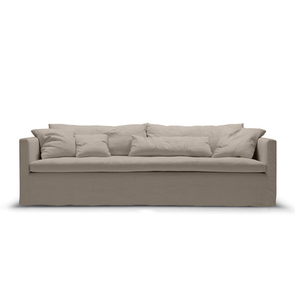 4 Seater Sofa (split) - Fudge