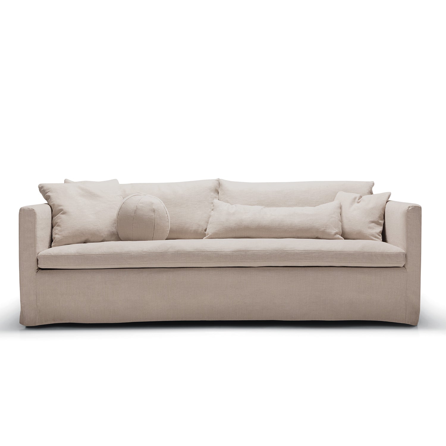 Standard 3 Seater Sofa - Fudge