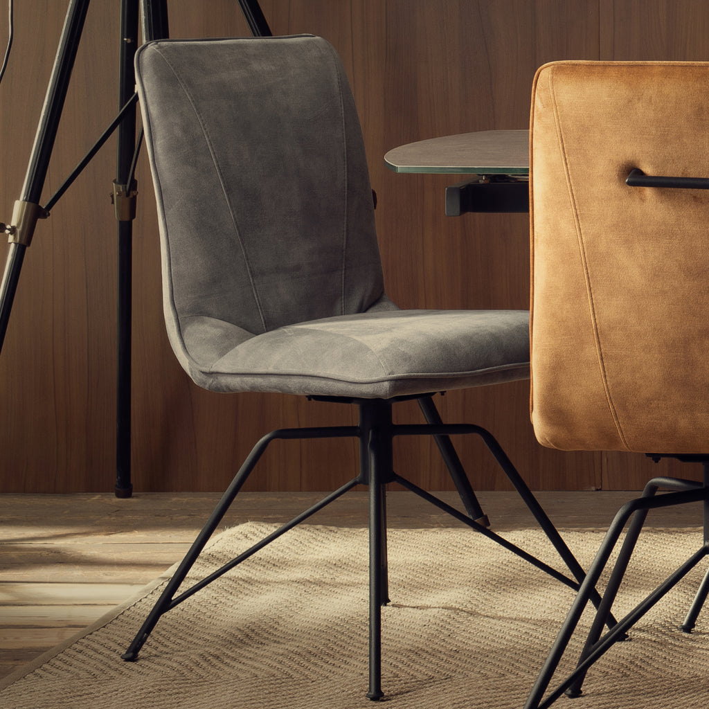 Oslo Dining Chair, Set Of 2 - Grey