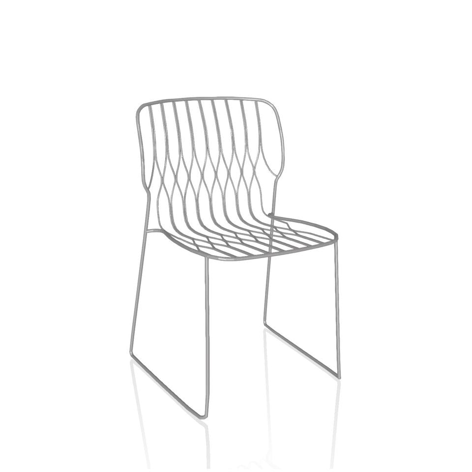 Freak Garden Chair By Bontempi Casa - Light Grey