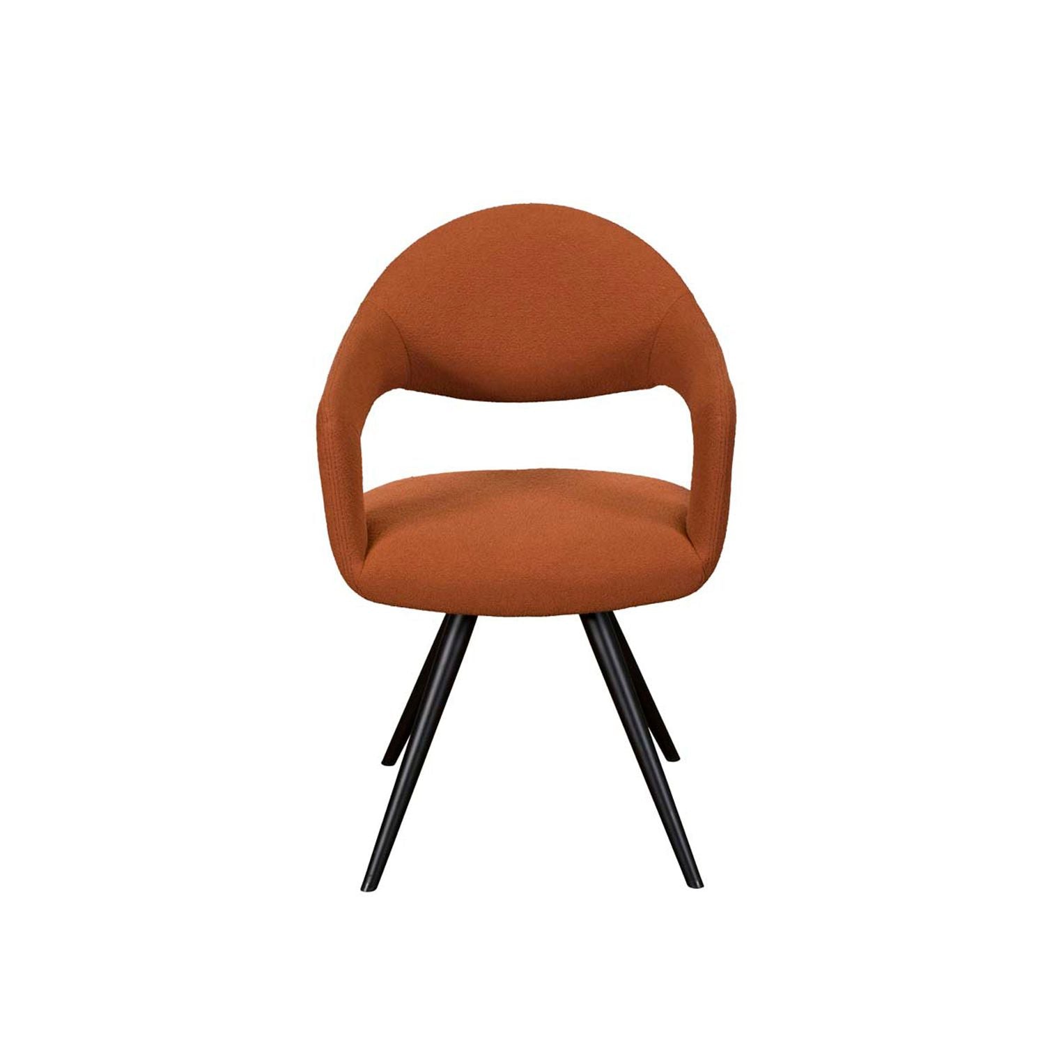  Dining Chair, Set Of 2 - Orange