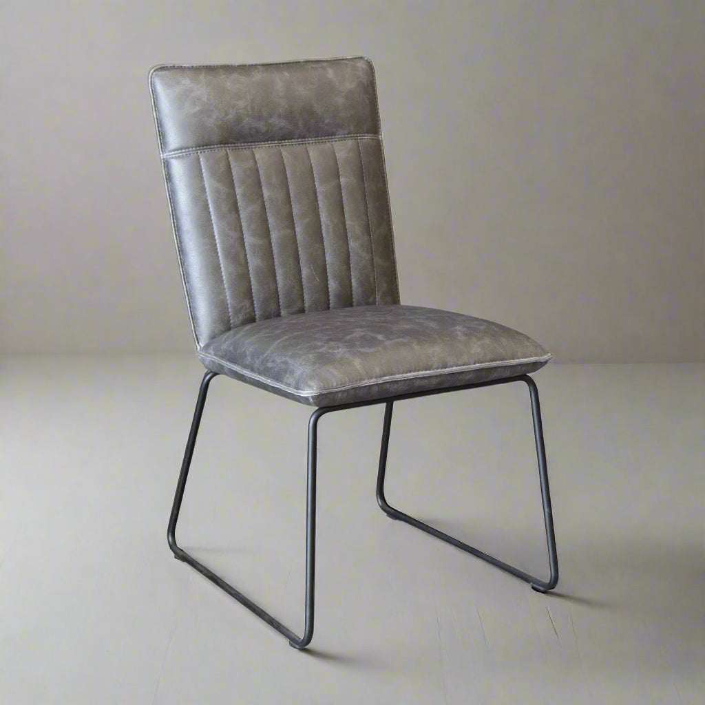 Faux Leather Dining Chair