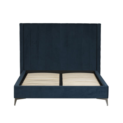 Maddox Highback Upholstered Bed - 6ft Teal
