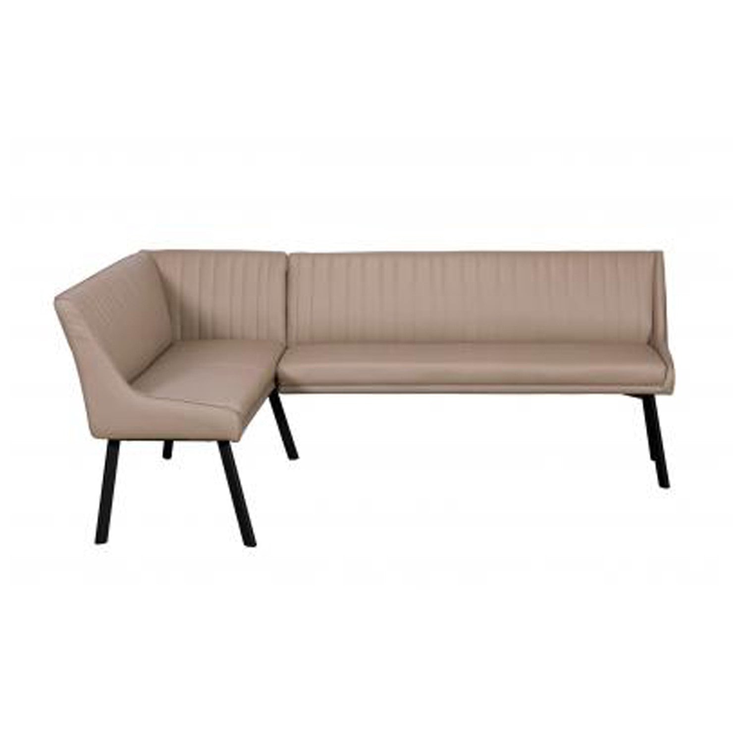 Morwell Taupe Corner Bench RHF