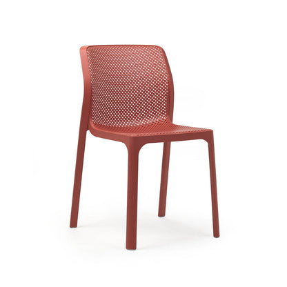 Bit Indoor/ Outdoor Chair By Nardi In Coral